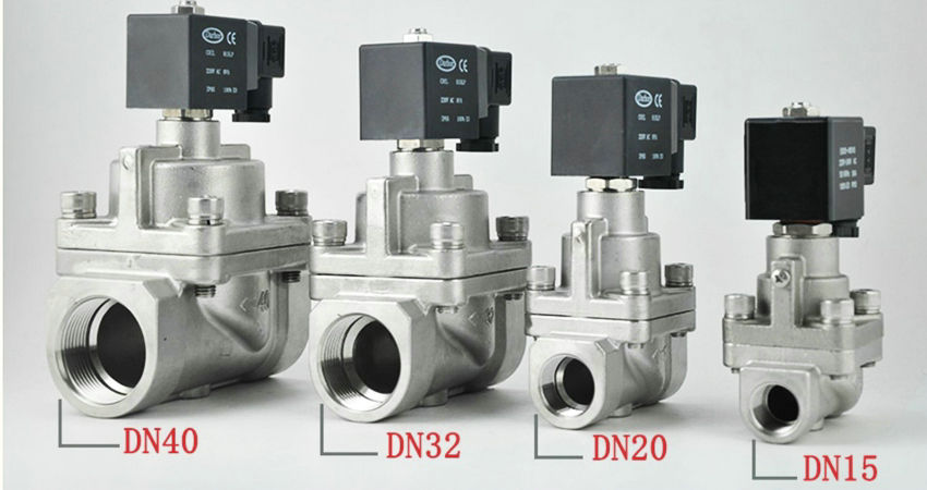 活塞式電磁閥實物圖 活塞式電磁閥實物圖