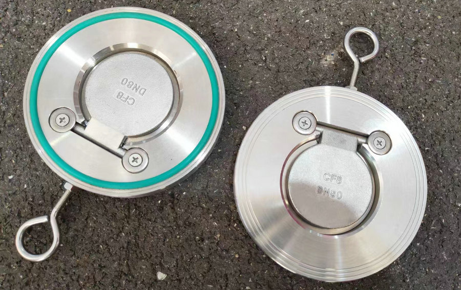 對(duì)夾單瓣旋啟式止回閥高清實(shí)物圖 對(duì)夾單瓣旋啟式止回閥高清實(shí)物圖